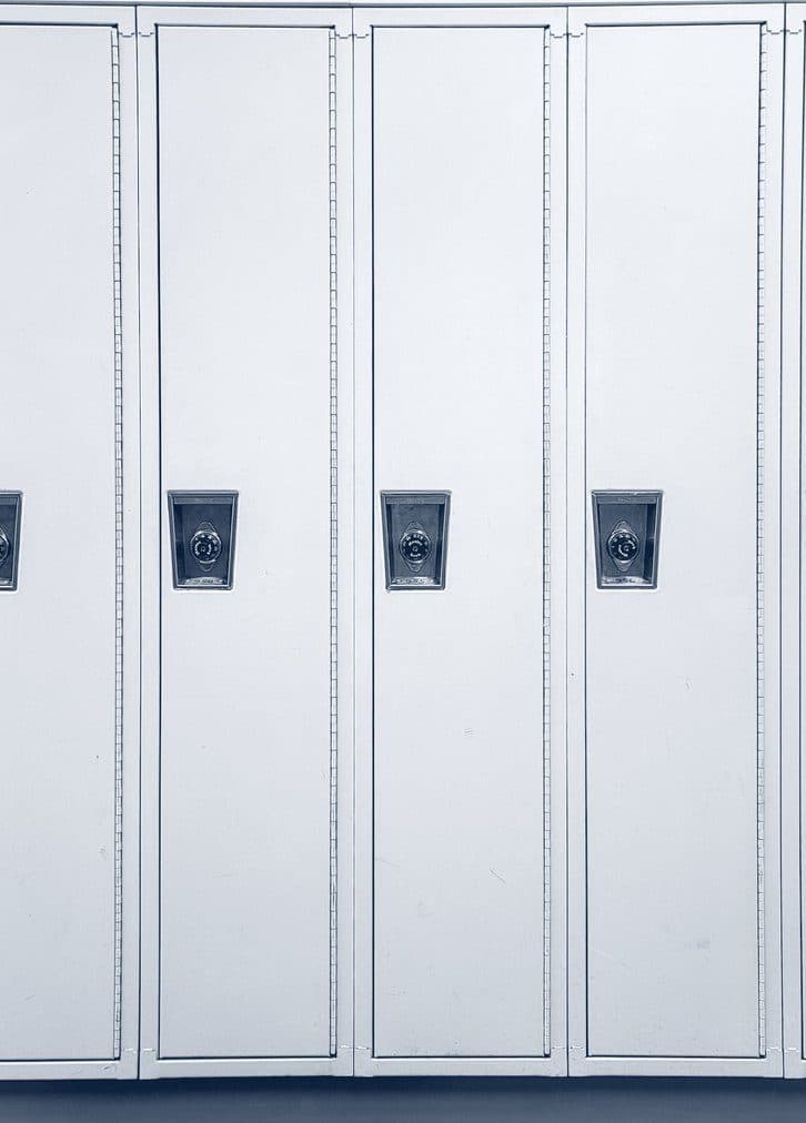 Lockers metálicos y plásticos